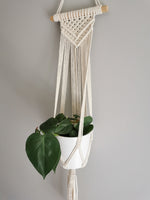 Load image into Gallery viewer, Boho wall plant hanger
