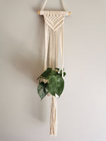 Load image into Gallery viewer, Boho wall plant hanger
