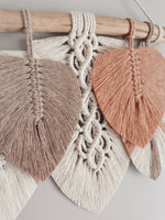 Load image into Gallery viewer, RUSTIC feathers wall hanging
