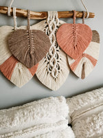 Load image into Gallery viewer, RUSTIC feathers wall hanging
