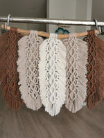 Load image into Gallery viewer, WOODS feathers wall hanging
